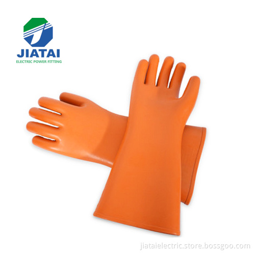 China Rubber Dielectric Insulated Gloves for Electricity
